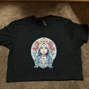 🌷Vailed  Catrina  Día de los muertos T-shirt